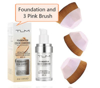 Temperature Liquid Foundation Concealer Portable Natural Color  Makeup Foundation BB Concealer